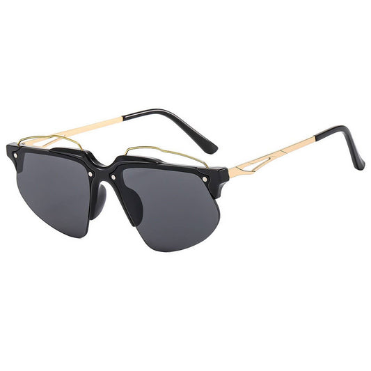 Metal Butterfly Wing Sunglasses for Women