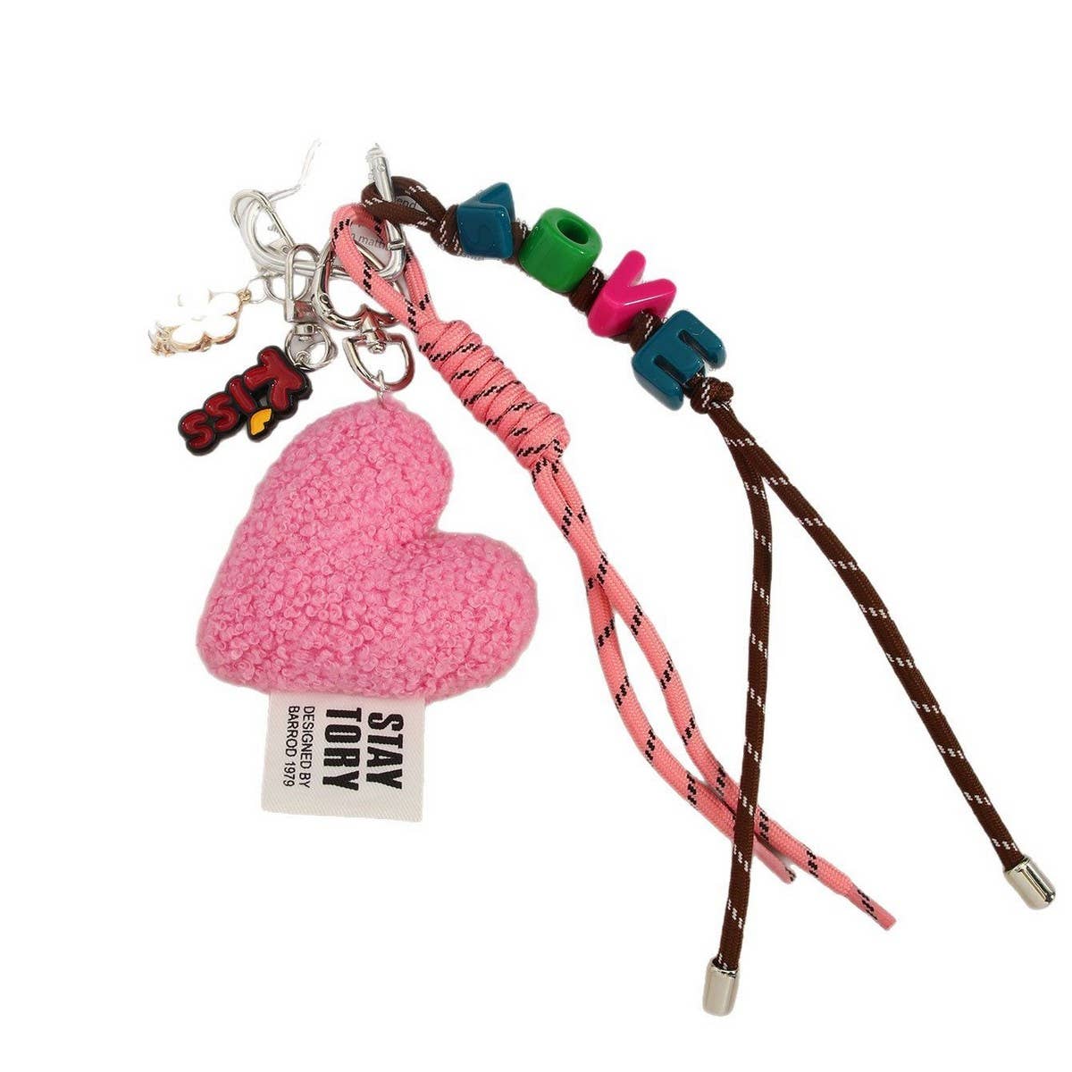 Plush Heart LOVE Bag Charm ??Fashion & Chic_CWMM7560