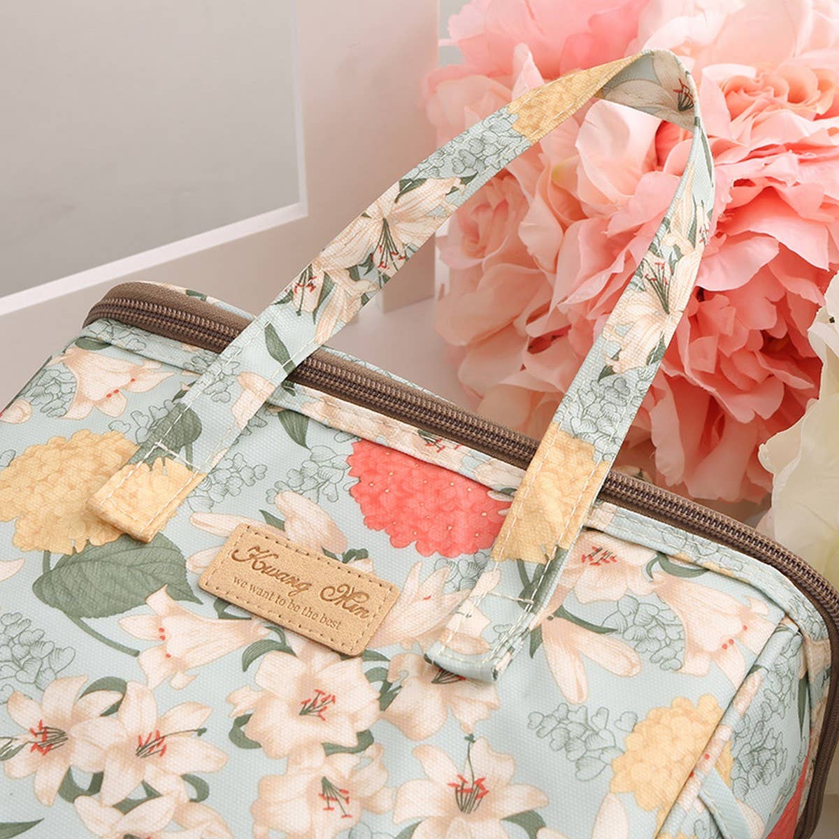 WATERPROOF CANVAS PORTABLE INSULATION BAG BENTO BAG_CWAB1720