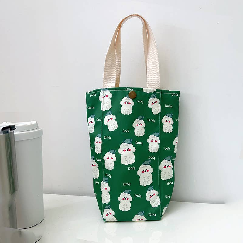 Cartoon three-dimensional water cup sleeve bag