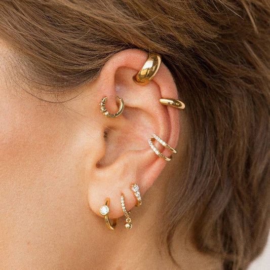 WOMEN'S POPULAR ALL-MATCH CIRCLE EARRINGS