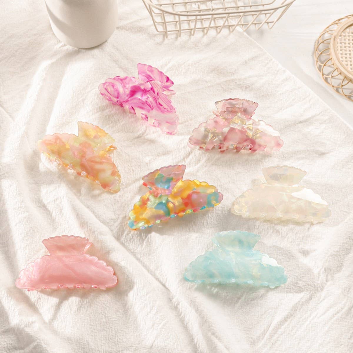 CWAHA1407_SWEET IRREGULAR HAIR CLAW CLIP