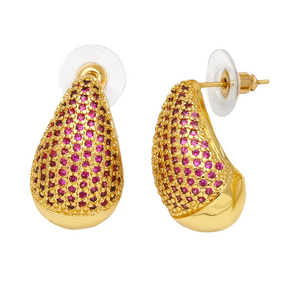 FASHIONABLE DROPLET SHAPED EARRINGS