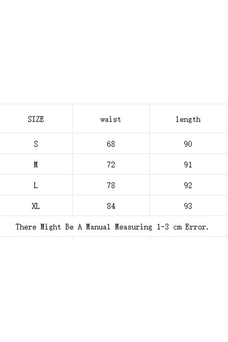 CWBLS0621_SPRING AND SUMMER TEMPERAMENT A-LINE TASSEL SKIRT