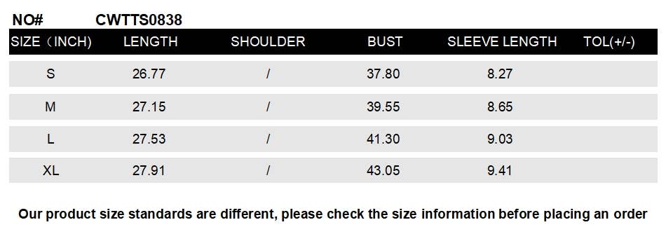 CWTTS0838_V-Neck Short Sleeve Knit Top