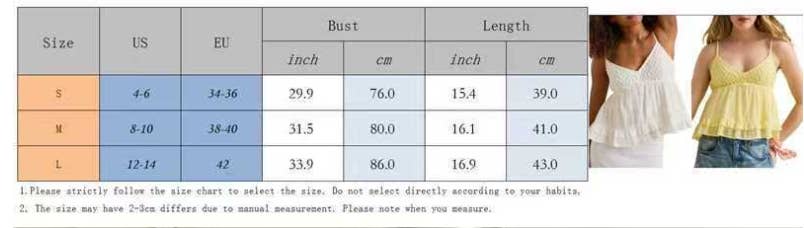 CWTTK1145_LACE TRIM V-NECK CAMI LOOSE CROP TOP