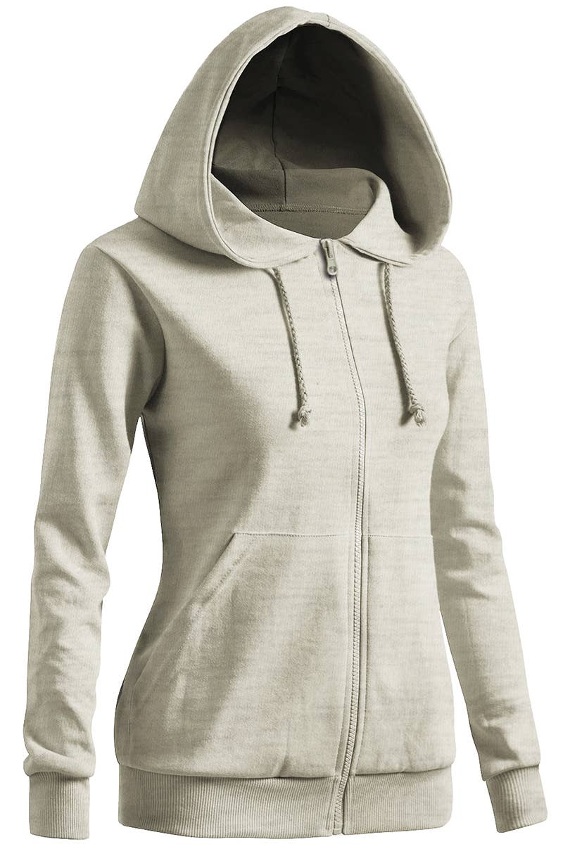 KWOHOL043_Lightweight Thin Zip-Up Hoodie Jacket