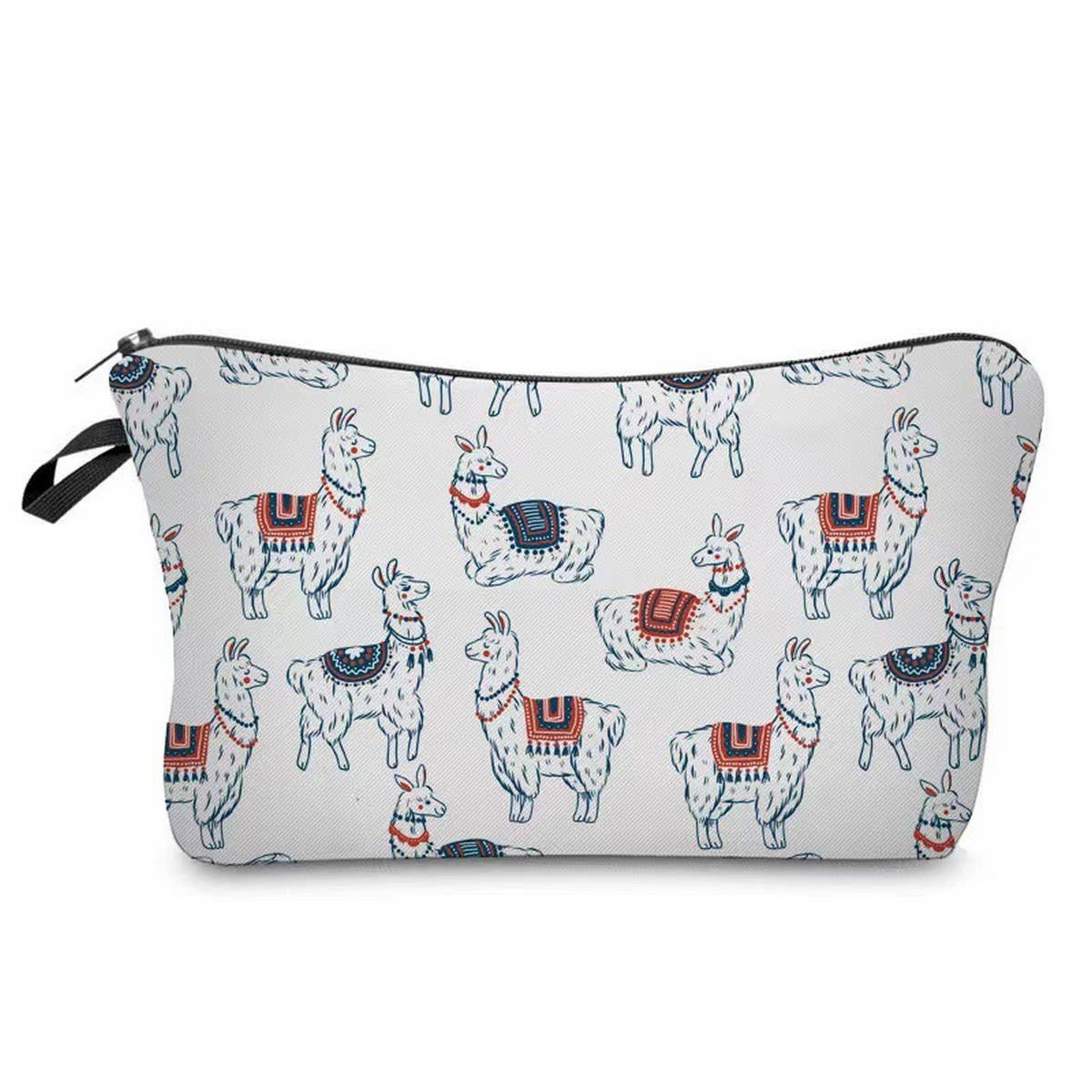 BEST-SELLING ALPACA PRINT COSMETIC BAG_CWAB2264