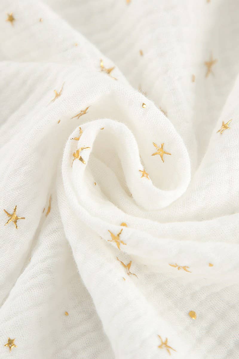 CWSPJ0311_PURE COTTON FEATHER LONG-SLEEVED SHORTS PAJAMAS