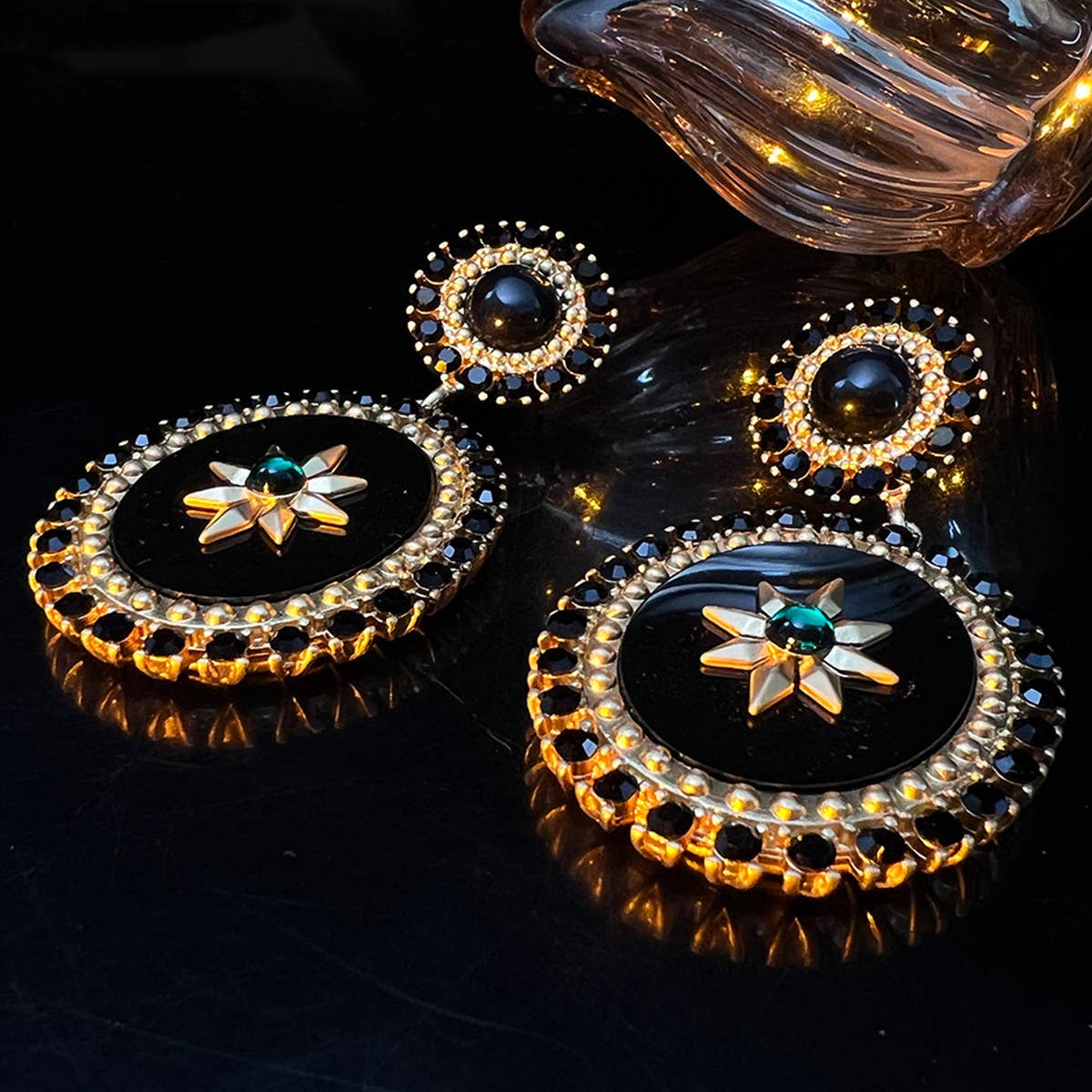 RETRO VERSATILE DIAMOND EARRINGS