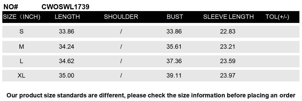 CWOSWL1739_V-Neck Long Sleeve Pullover Long Sweater