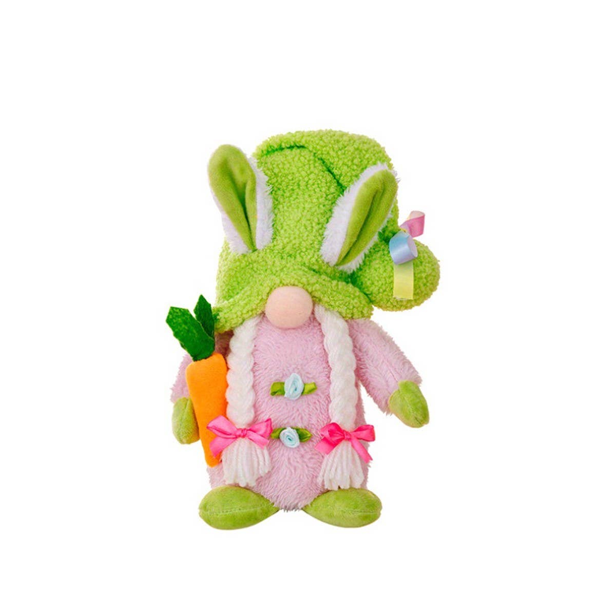 EASTER BALL HAT WITH LIGHT RUDOLPH DOLL ORNAMENT