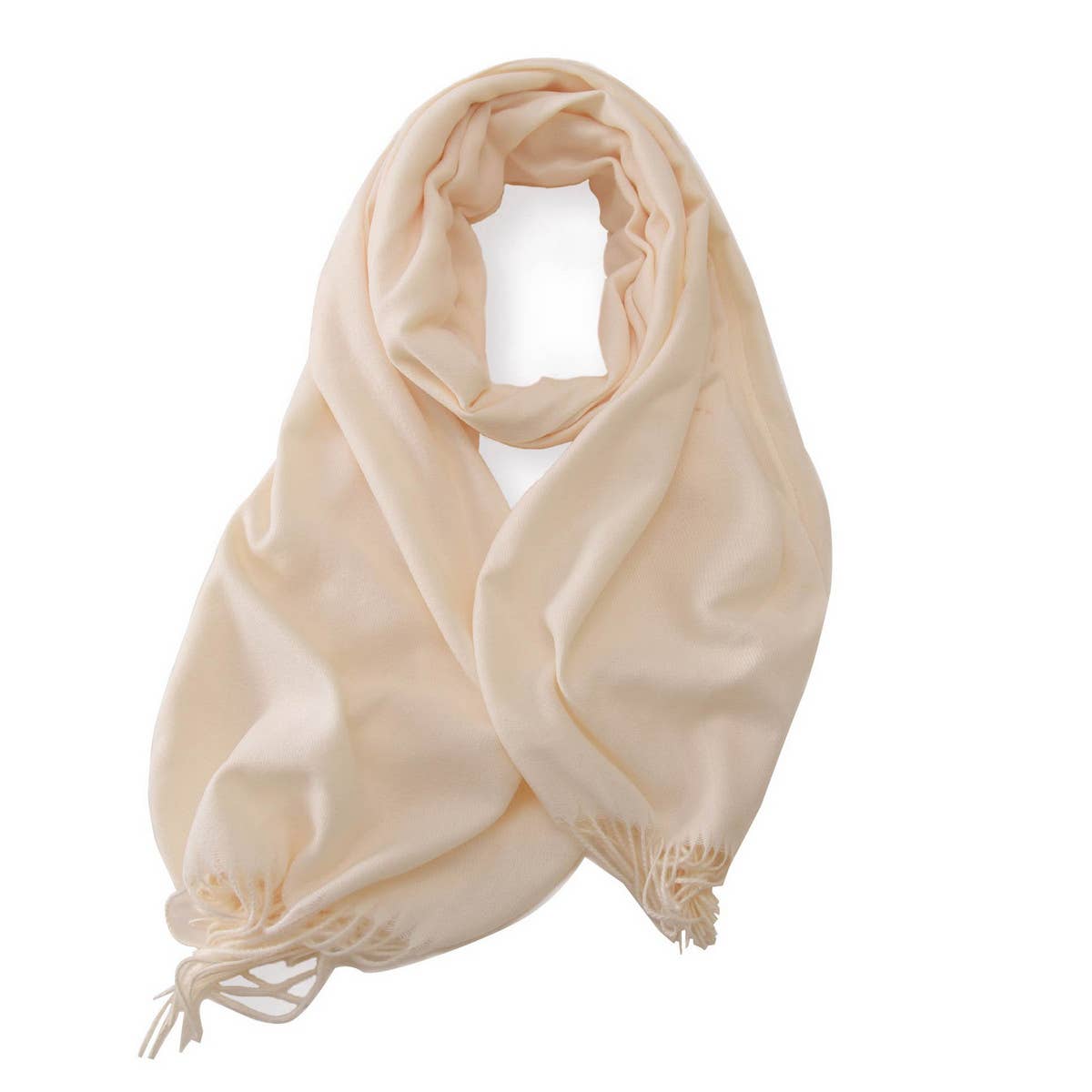 Winter Scarf Shawl - Soft Warm Fringe Design