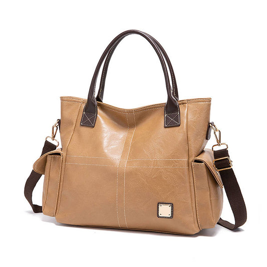 RETRO LARGE CAPACITY HANDBAG DIAGONAL BAG_CWAB0951