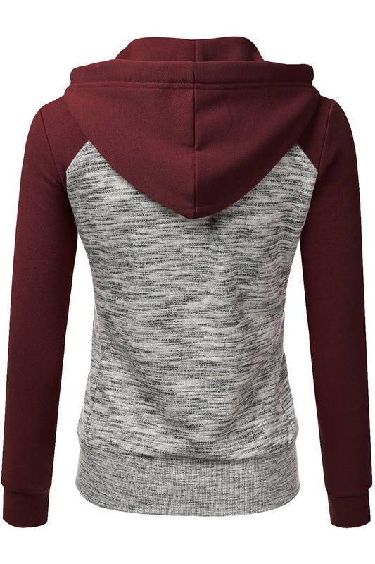 AWOHOL197_Lightweight Thin Zip-Up Hoodie Jacket