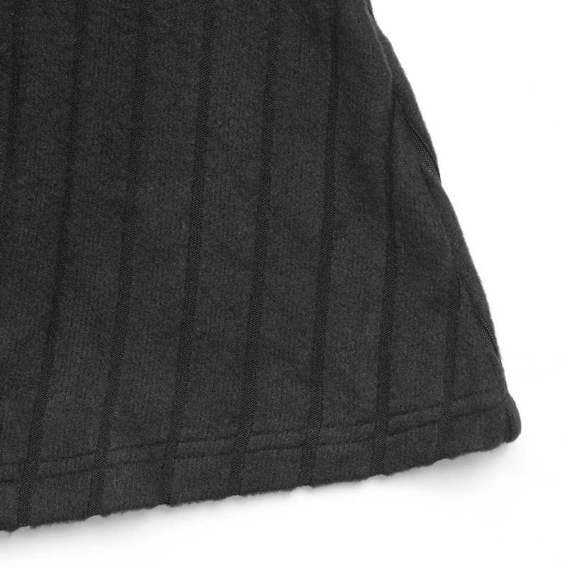 Detachable long-sleeved fitted halter slit dress