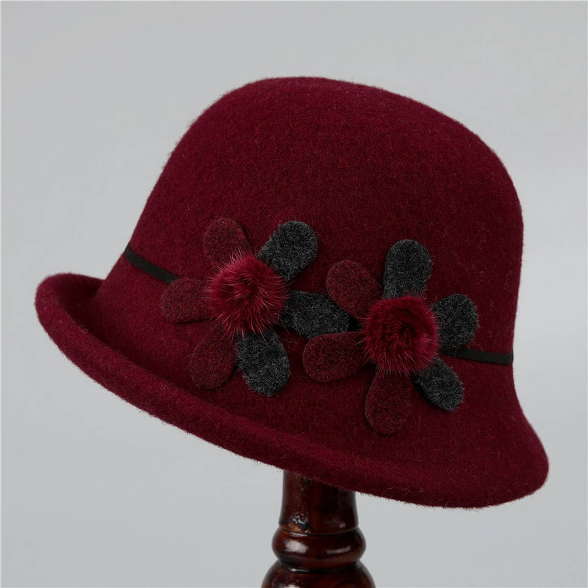 AUTUMN AND WINTER WARM THICK BUCKET HAT_CWAH1797