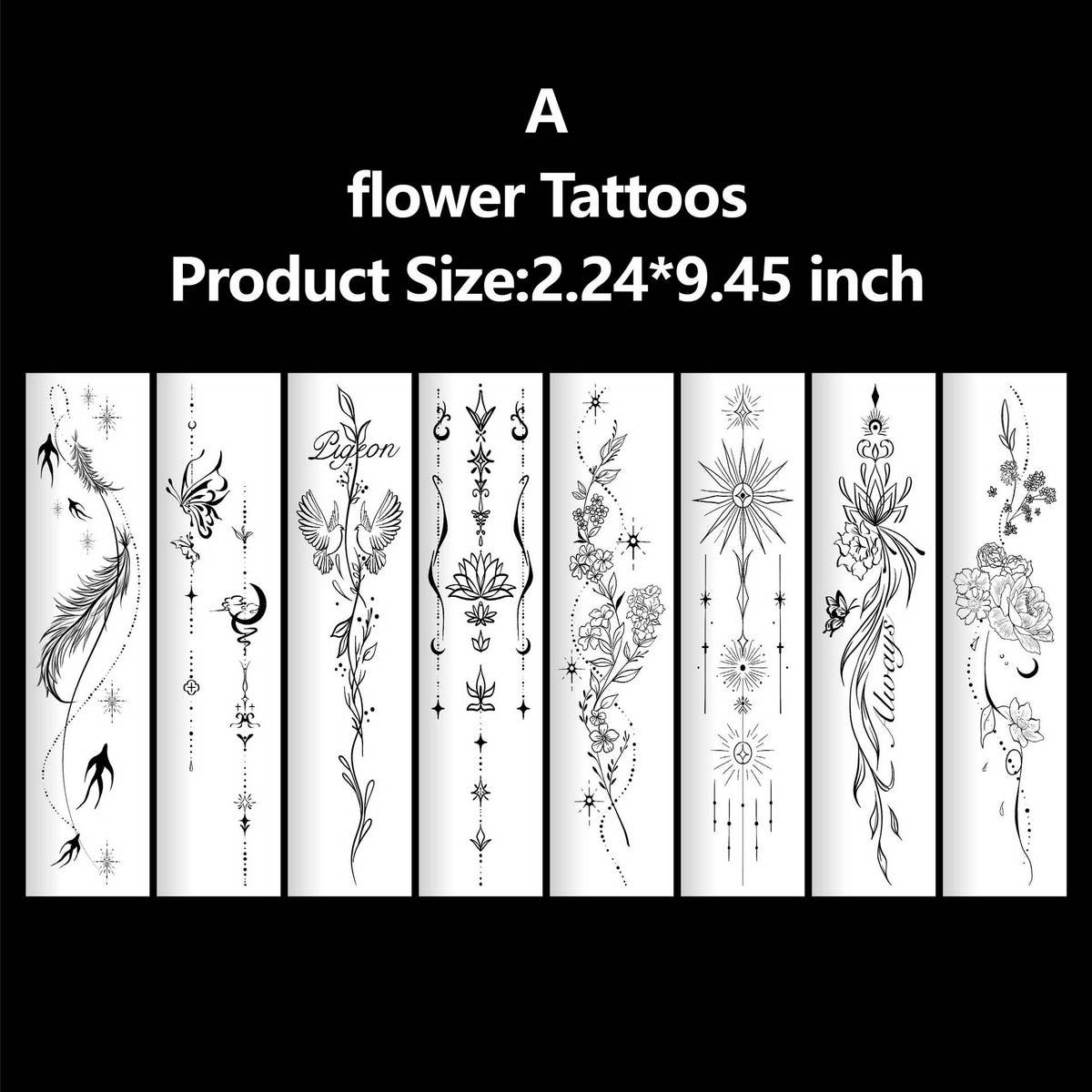 Sexy Floral Sleeve Tattoos ? Bikini & Chest Art