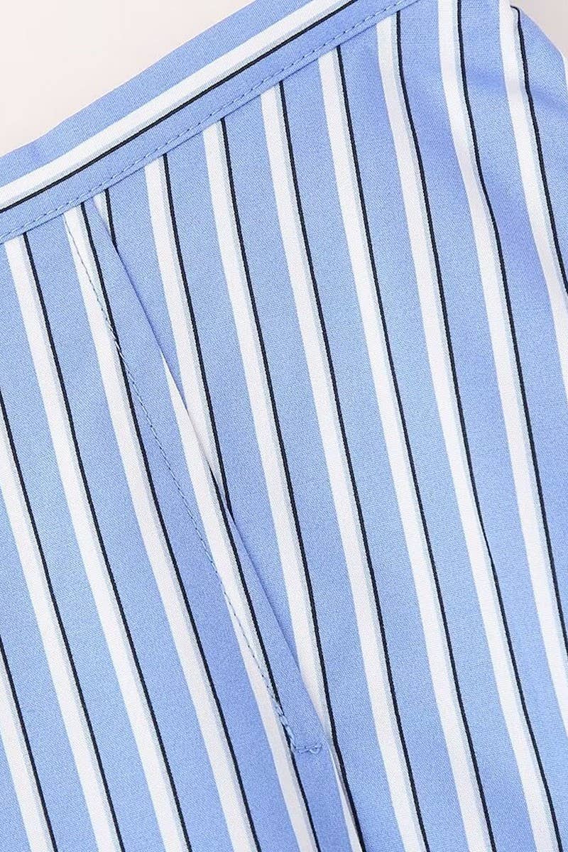 CWBMS0165_HIGH WAIST A-LINE POPLIN SKIRT