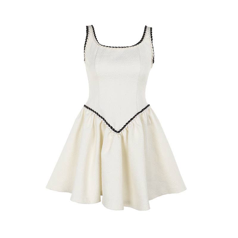Chic A-Line Cami Mini Dress for Work
