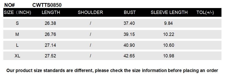 CWTTS0850_Round Neck Short Sleeve Top