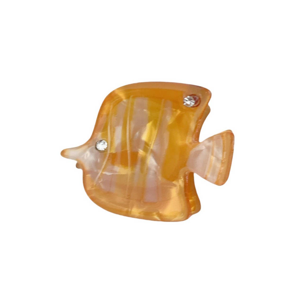 CWAHA07728_SEASHELL CONCH ACRYLIC HAIR CLAW BEACH STYLE