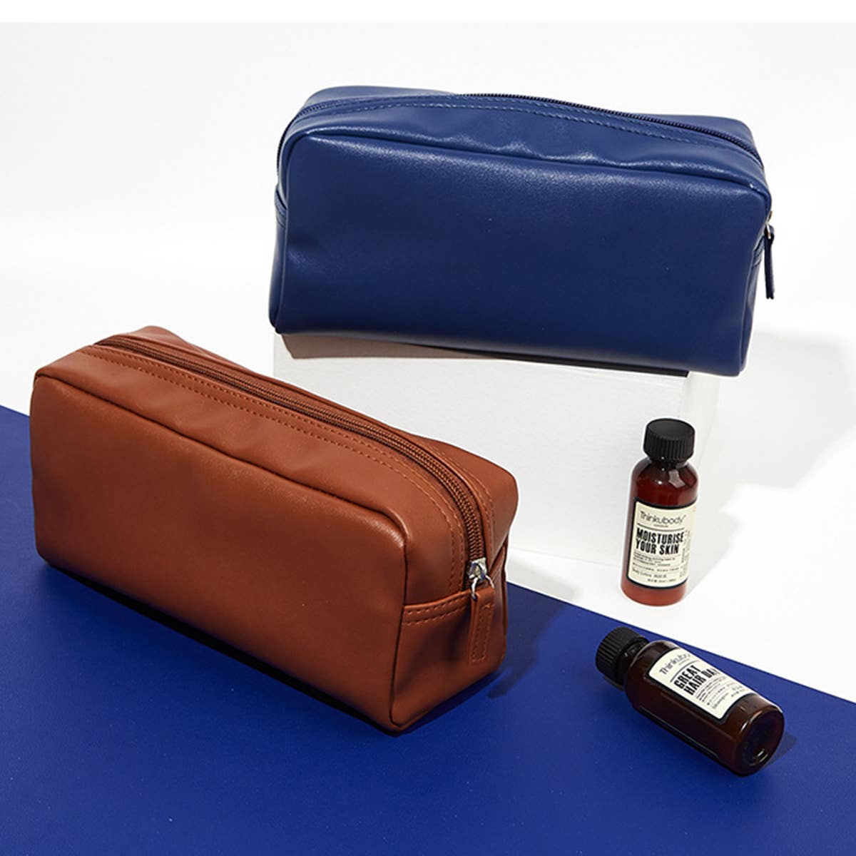 WATERPROOF TRAVEL WASH BAG ZIPPER MAKEUP BAG_CWAB1431