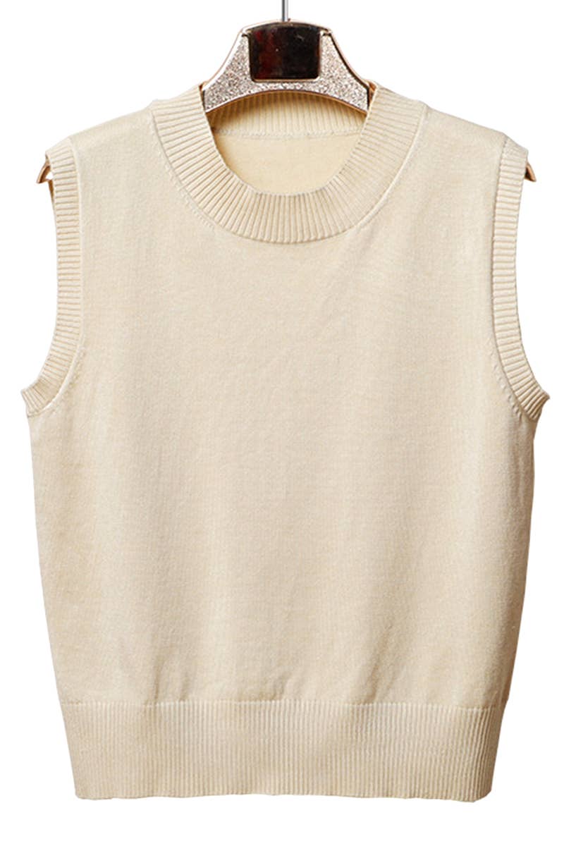 CWOSWSL0011 Button Down Sleeve  V-Neck Cardigan Sweater