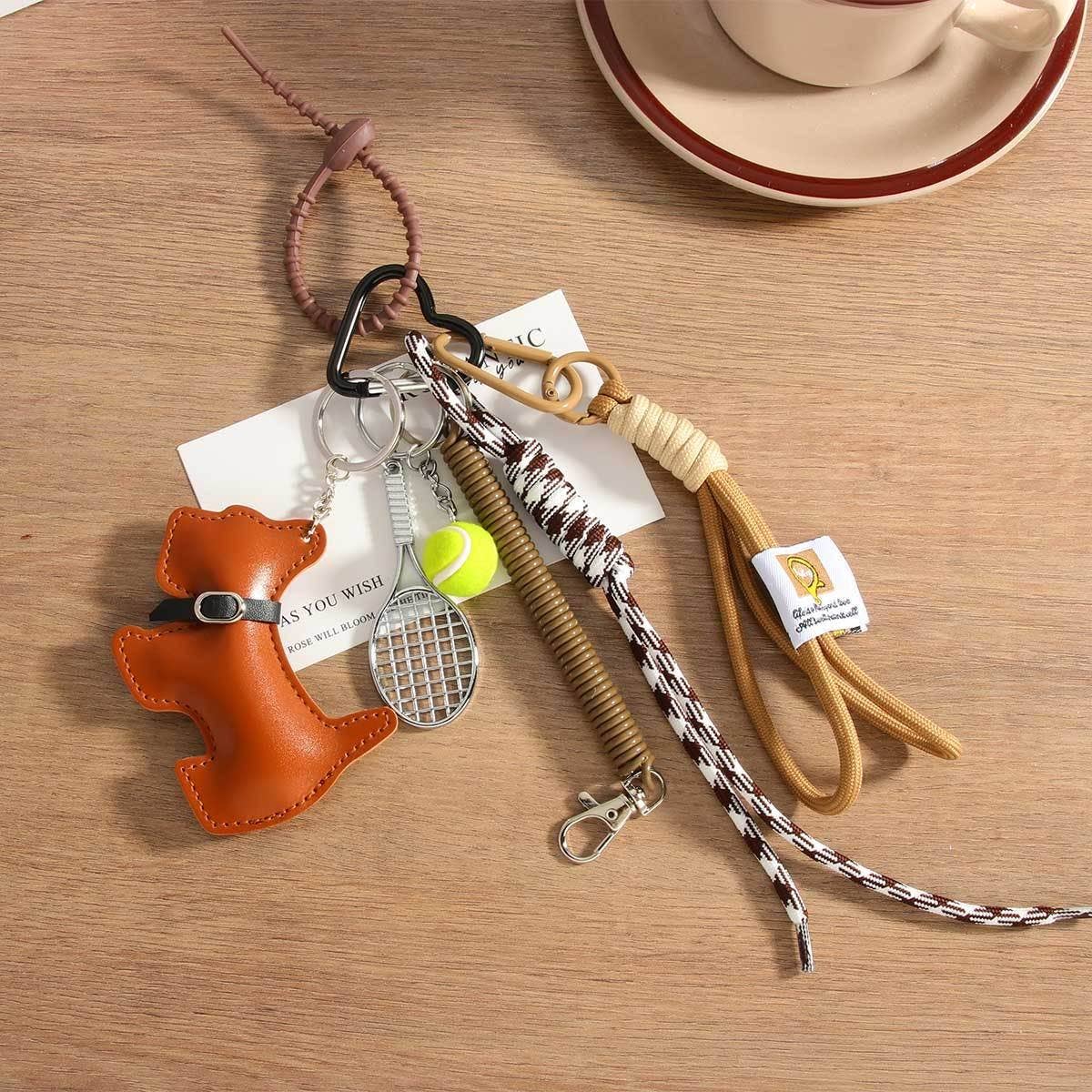 Cartoon Dog Bag Charm ??Baseball Chain Style_CWMM7568