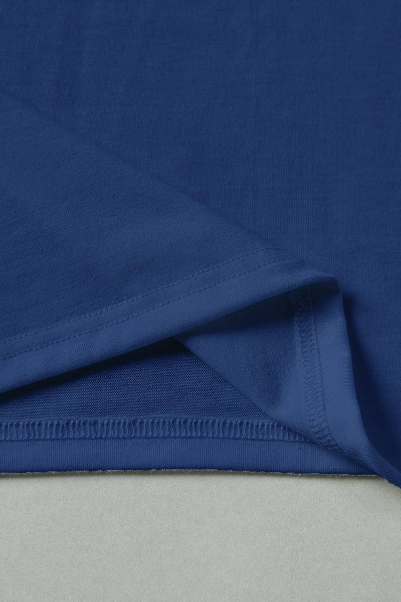 CWTTS1436_CASUAL SOLID COLOR CREW NECK LOOSE T-SHIRT