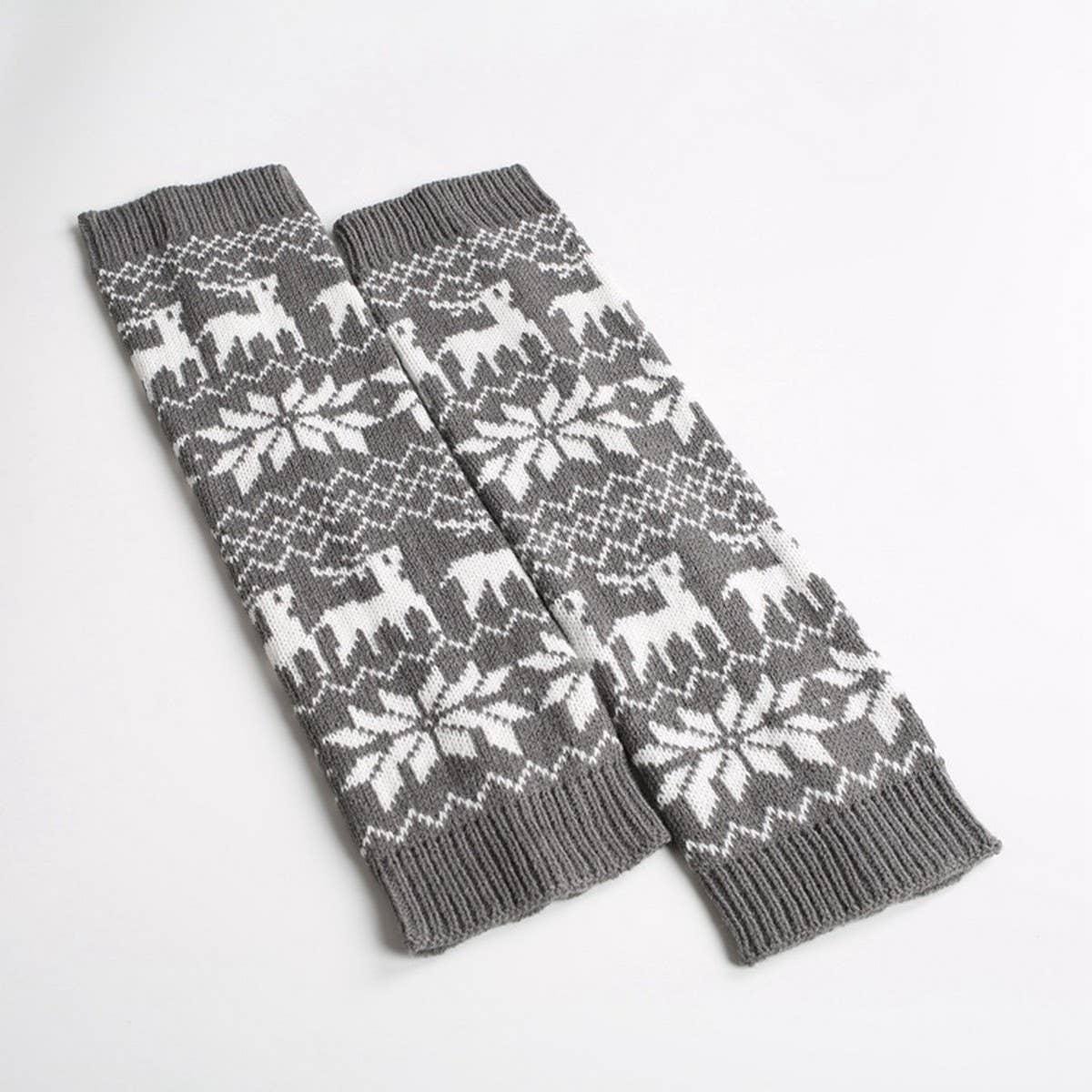 CHRISTMAS WINTER WARM LEGGINGS ELK PILE SOCKS