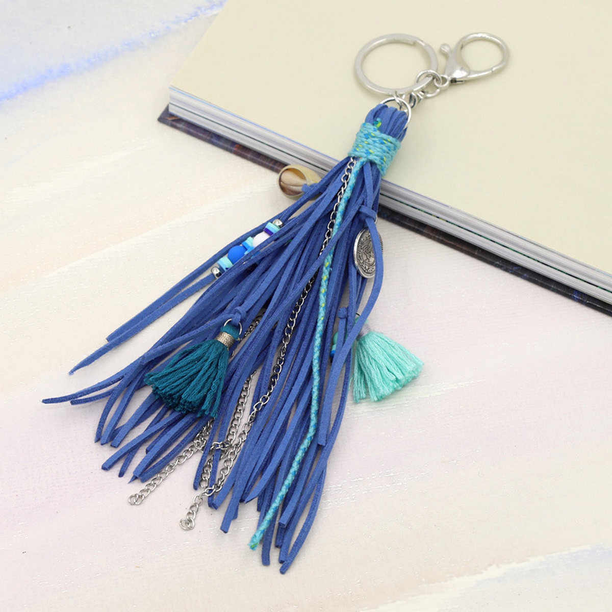 CUTE BOHEMIAN STYLE KEYCHAIN BAG PENDANT