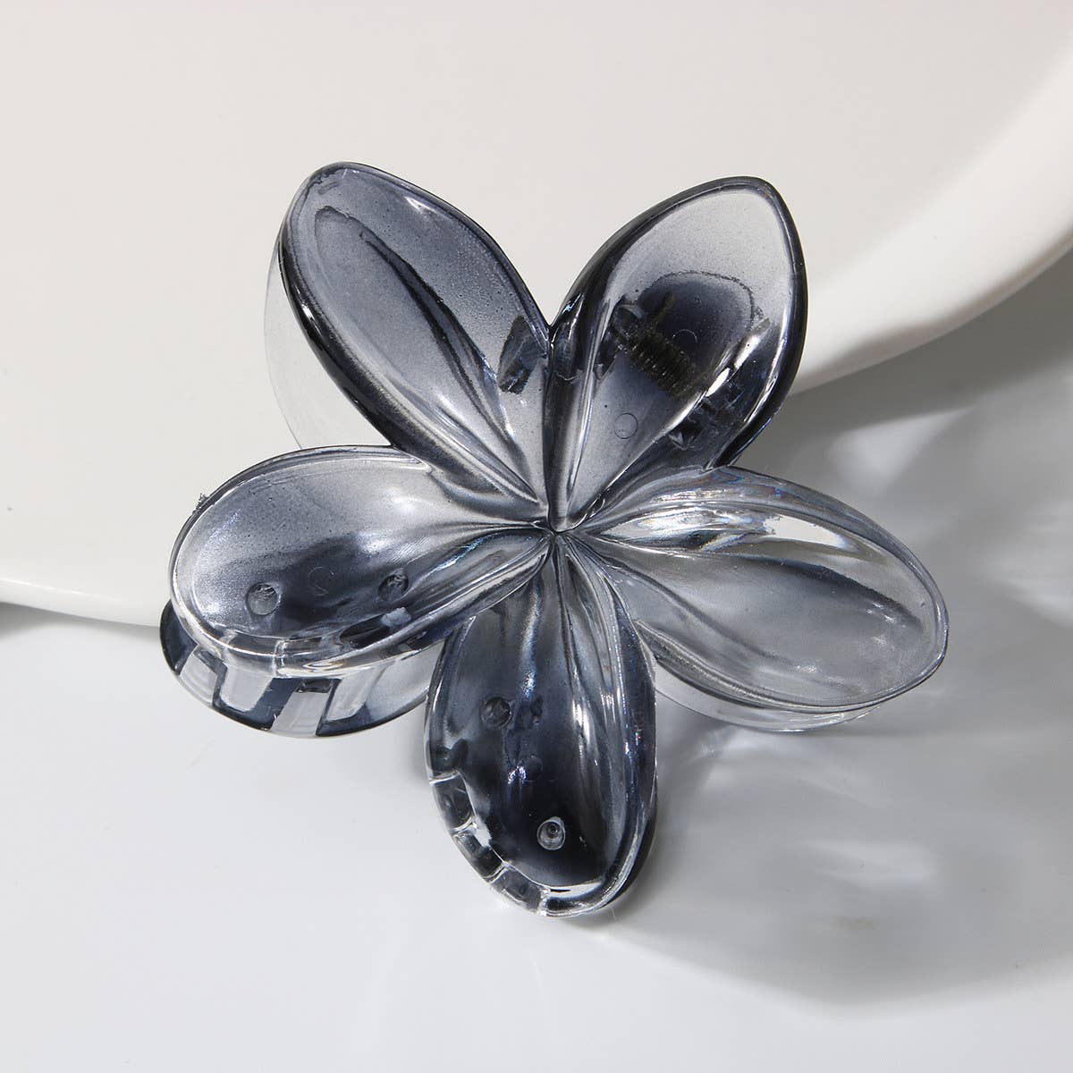 New Gradient Plumeria Claw Clip for Women_CWAHA1057