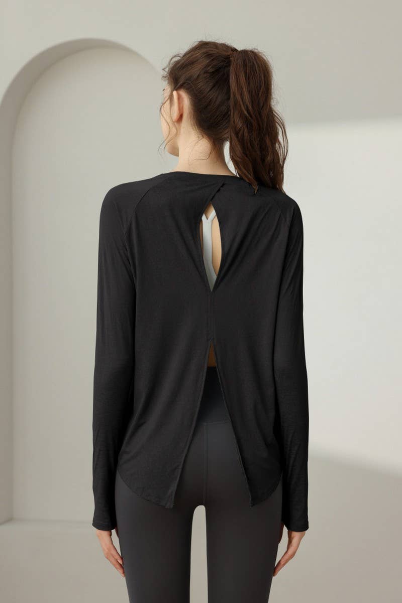 CWTBLL3630_HIGH-END SPORTS STYLE BEAUTIFUL BACK YOGA CLOTHES