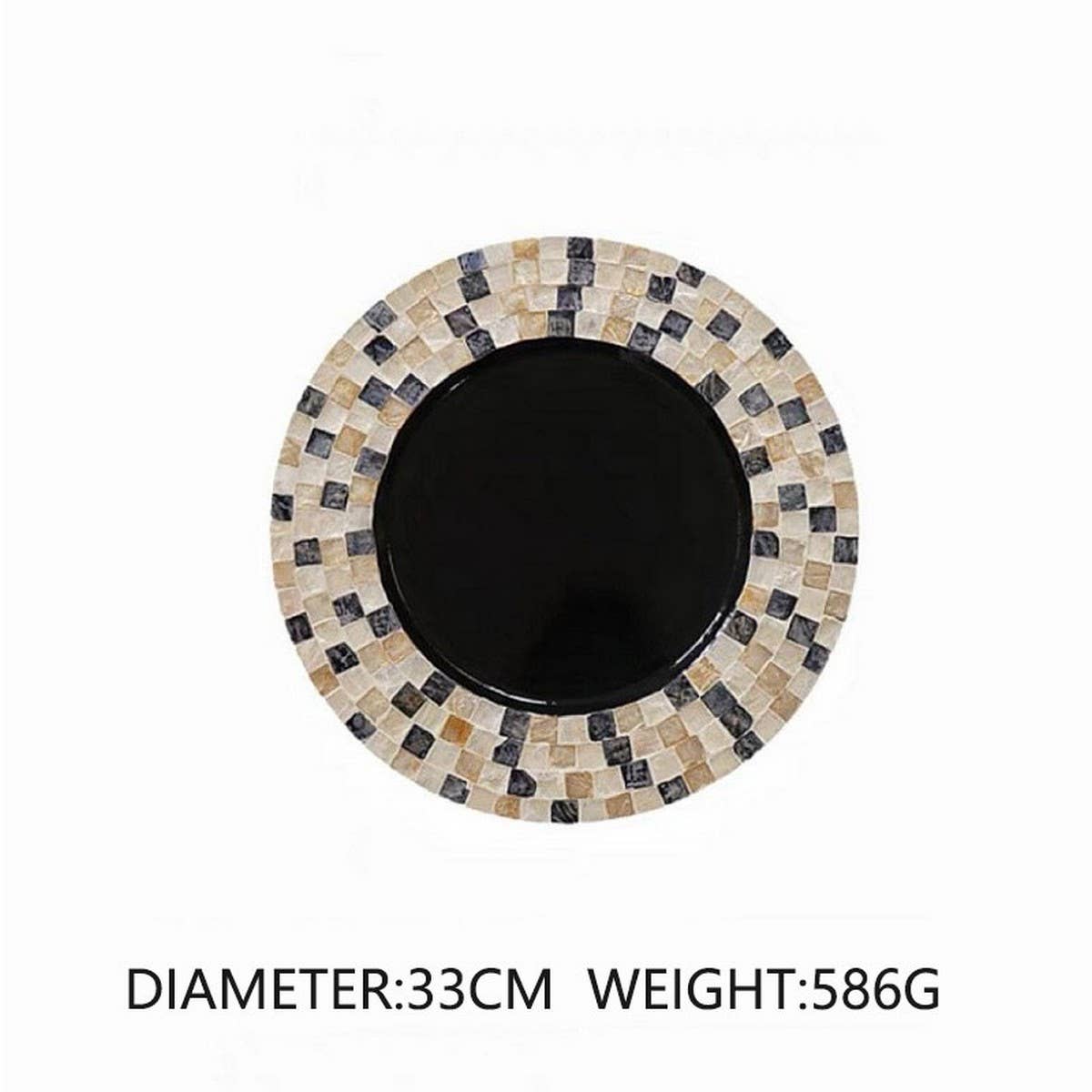 CREATIVE COLORFUL SHELL ROUND PAD INSULATION PAD