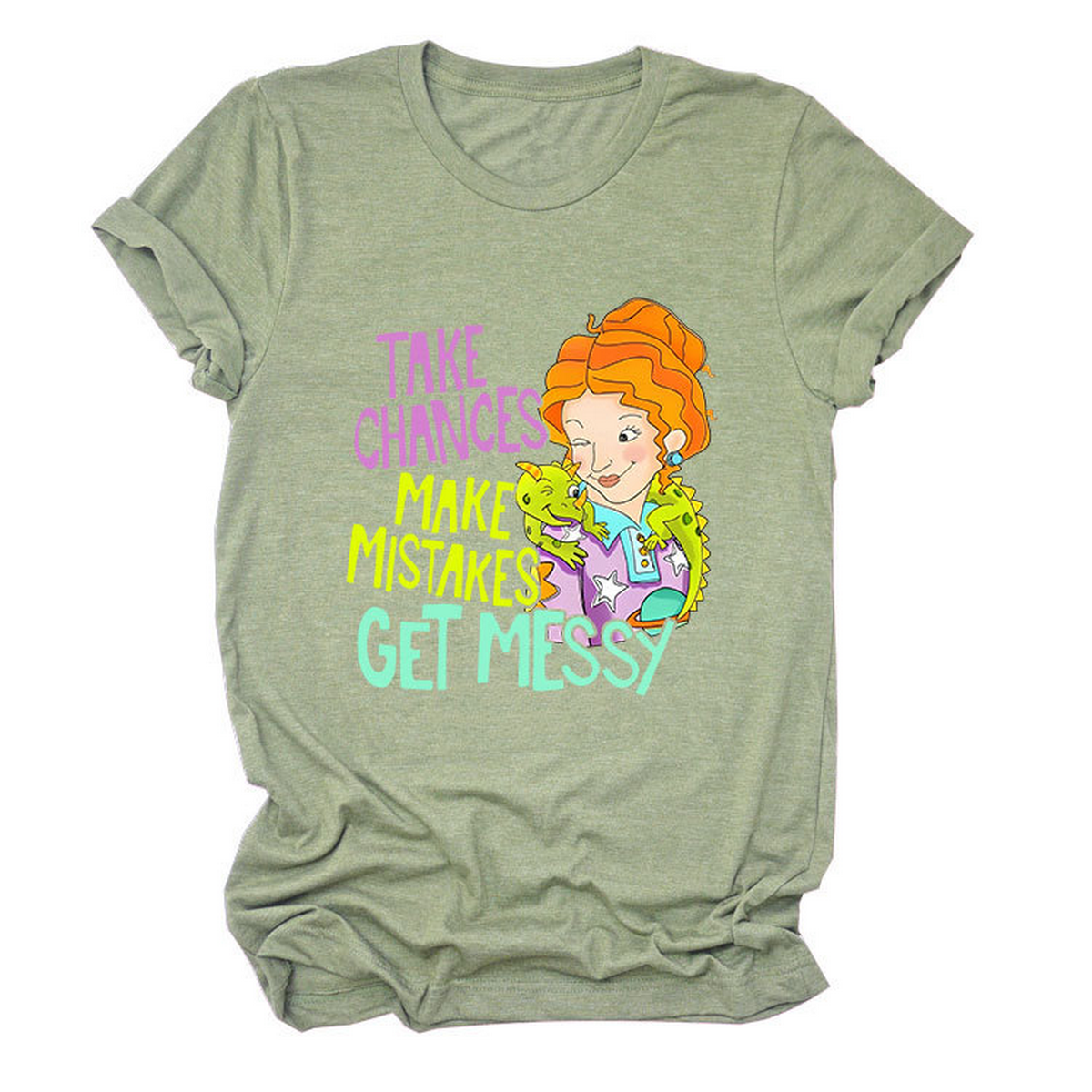 Positive Message Tee ?œTake Chances??Print_CWTTS1484