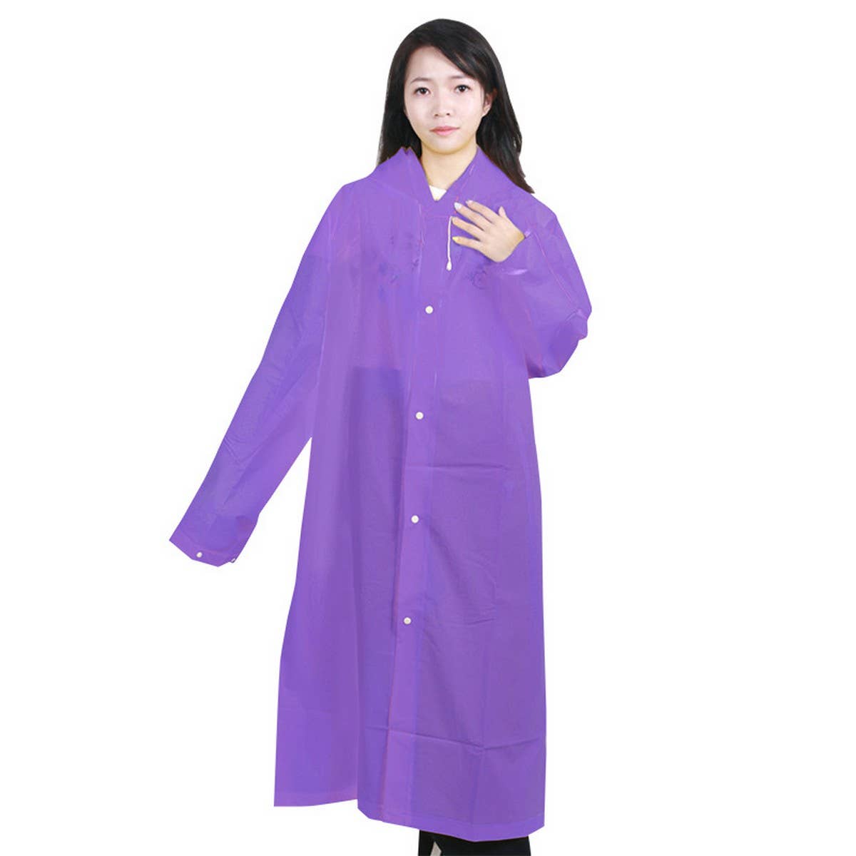 CWMM1496_FASHION UNIVERSAL THICKENED EVA REUSABLE RAINCOAT