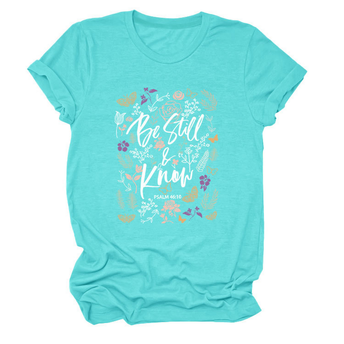 Women?™s Faith Tee, Be Still and Know_CWTTS1480