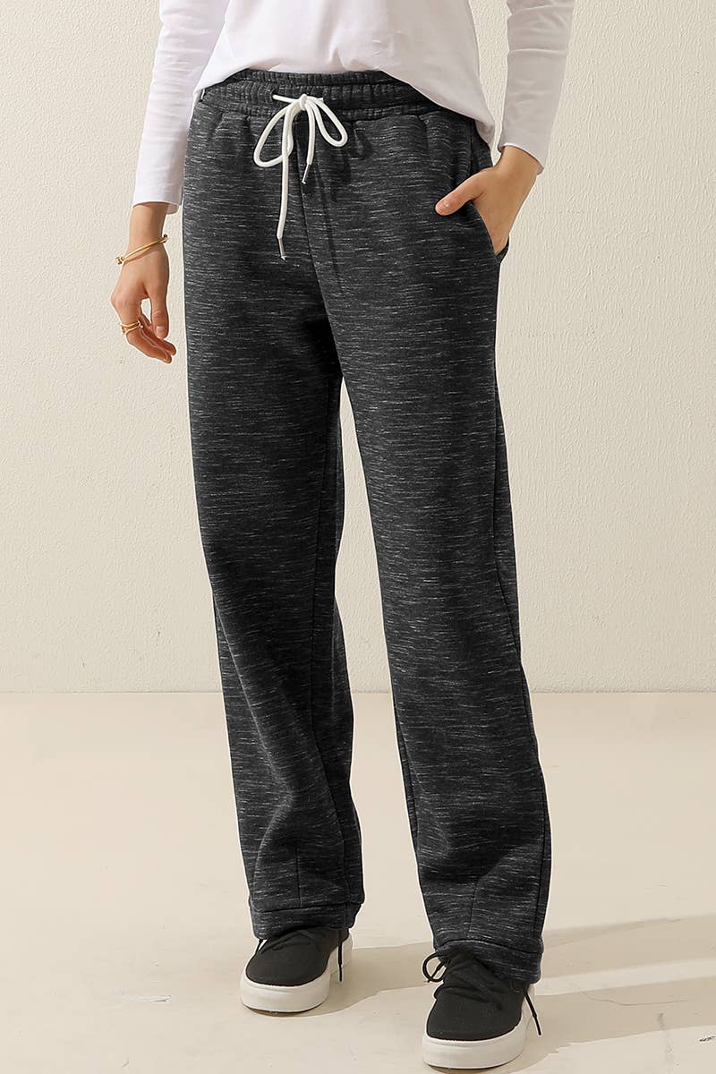 CWBLP268_HIGH WAISTED STRAIGHT WIDE LEG LONG SWEATPANTS