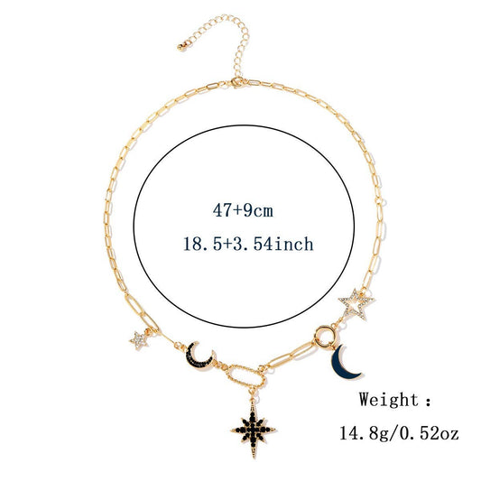 WOMEN'S DIAMOND RELIEF SMALL PENDANT NECKLACE