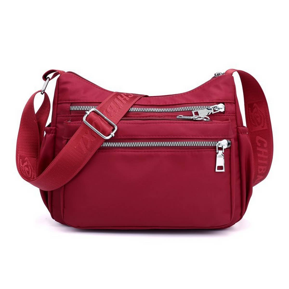 NYLON OXFORD CANVAS SHOULDER CROSSBODY BAG_CWASC1756