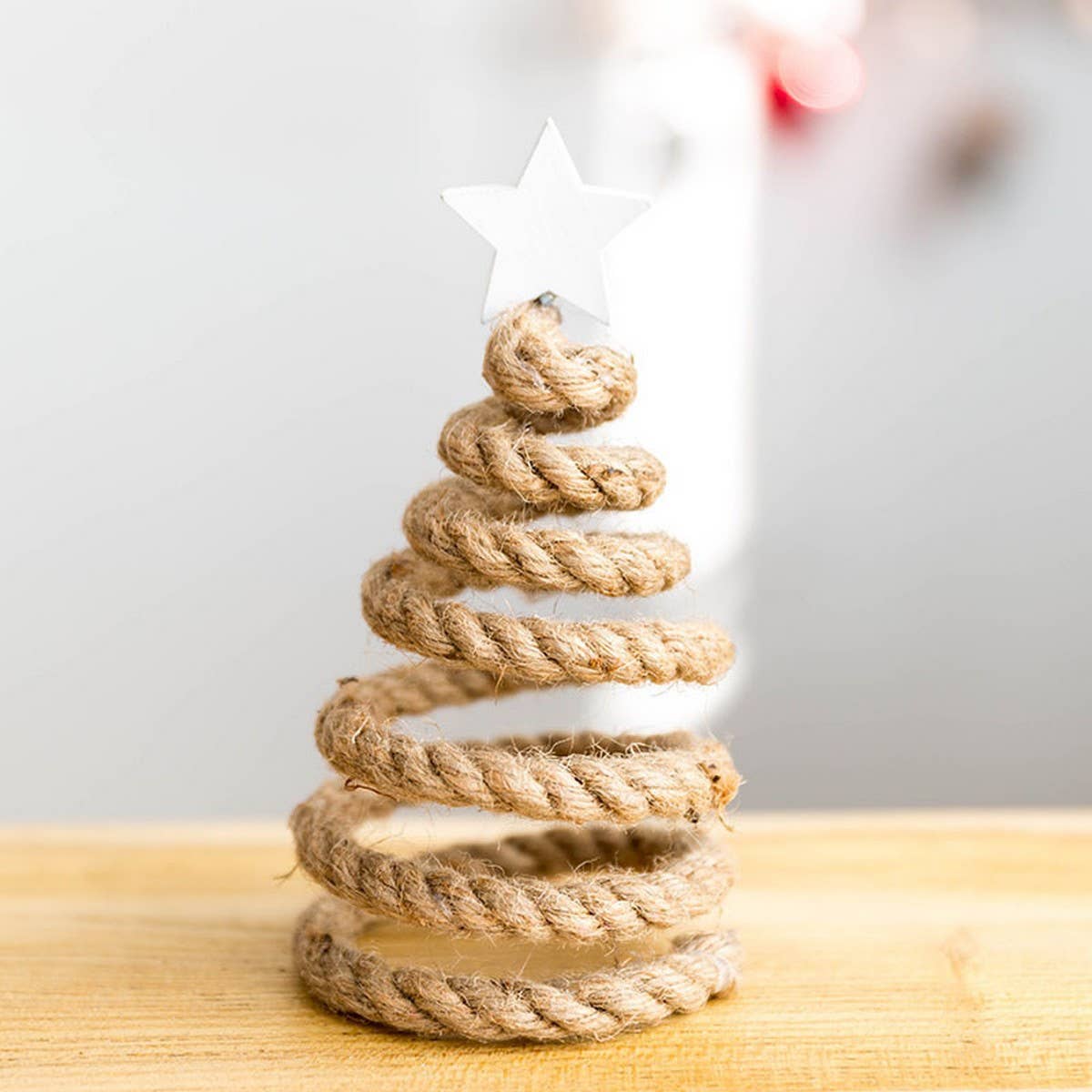 CWMM10293_NORDIC WOODEN CHRISTMAS TREE TABLE DECORATION