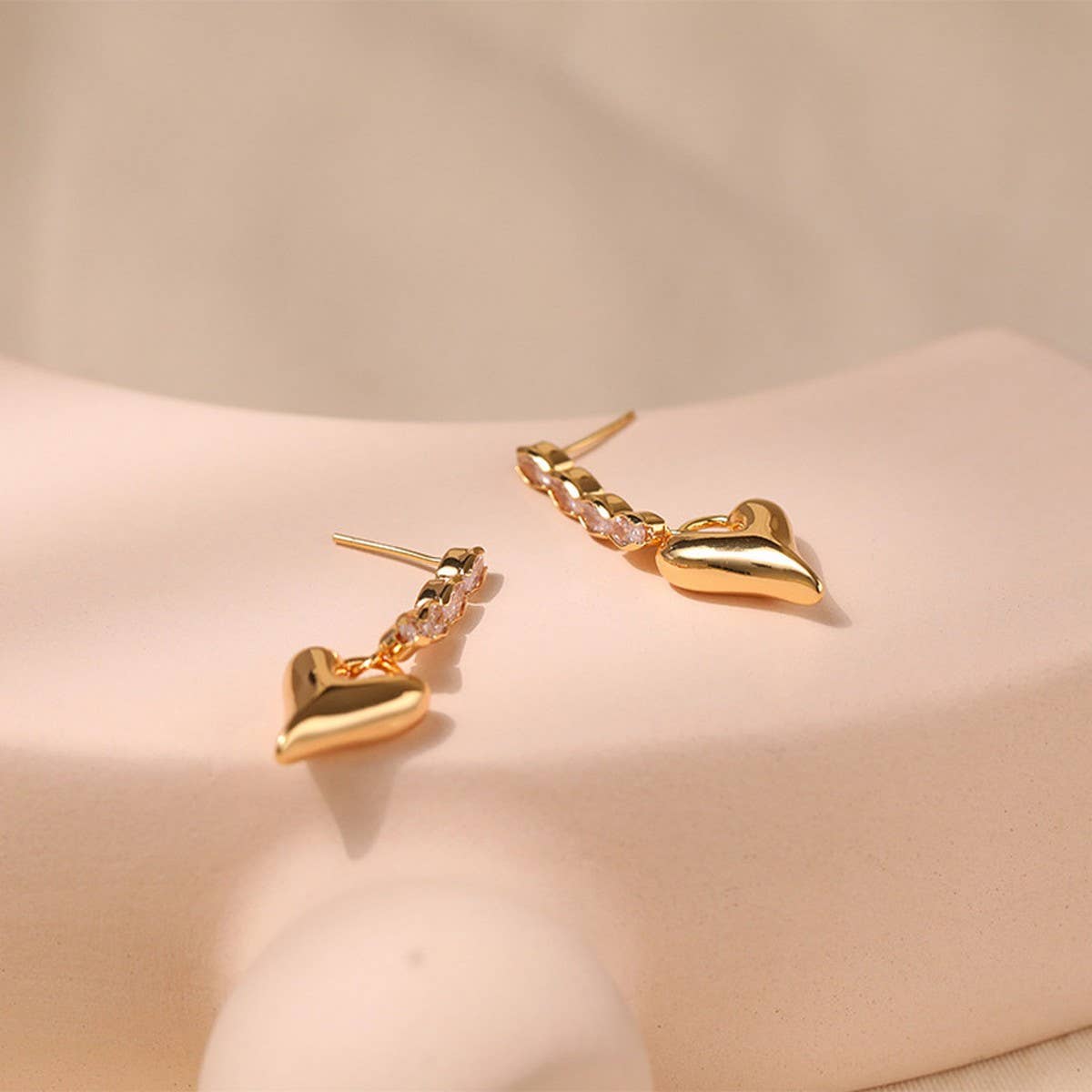 VALENTINE'S DAY HIGH-END HEART PENDANT EARRINGS