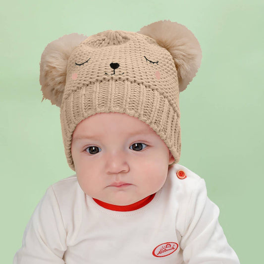 2024 NEW DOUBLE BALL CHILDREN'S KNITTED HAT_CWAH1751