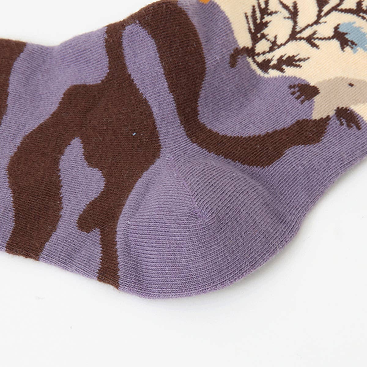 FRENCH FASHION COTTON SKI SOCKS