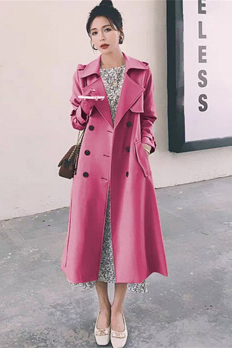 CWOBL00206_TEMPERAMENTAL COMMUTING BRITISH STYLE LONG COAT