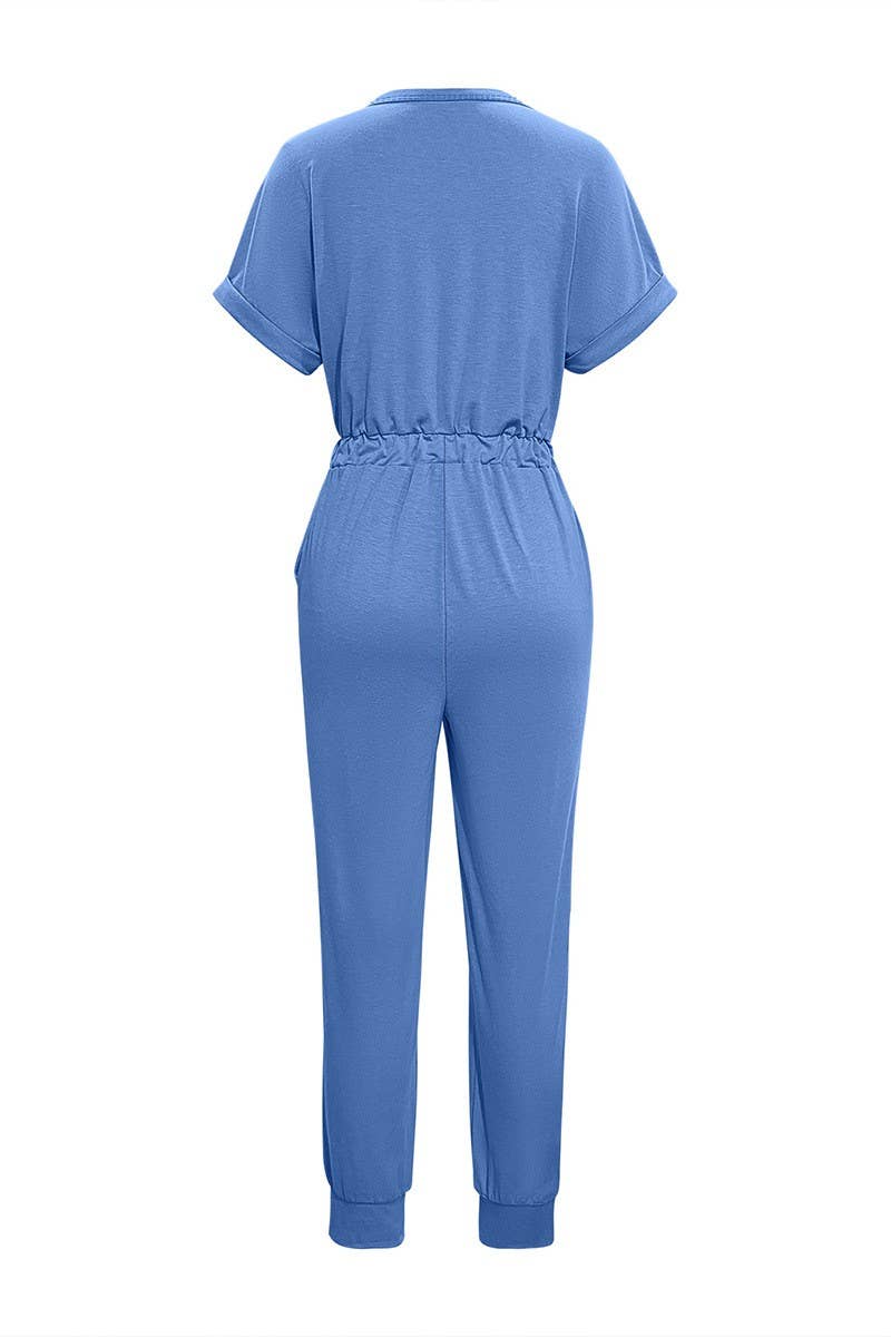 CWSJS1342_SUMMER NEW SEXY V-NECK CROSS BODYSUIT