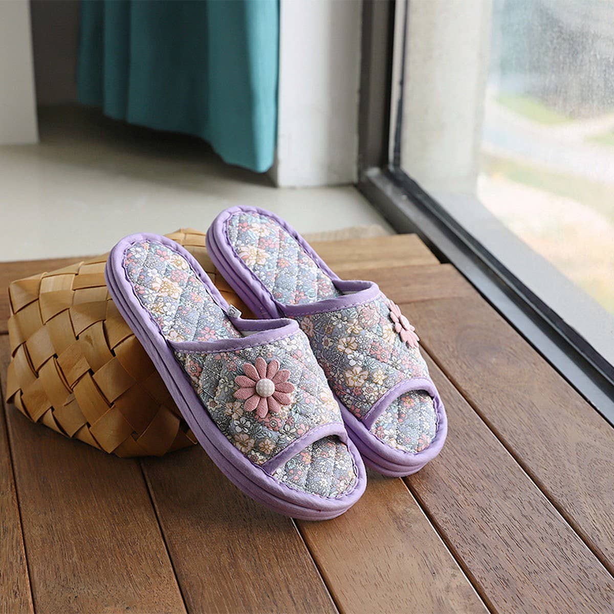 Thick Fabric Soft Sole Slippers for Home