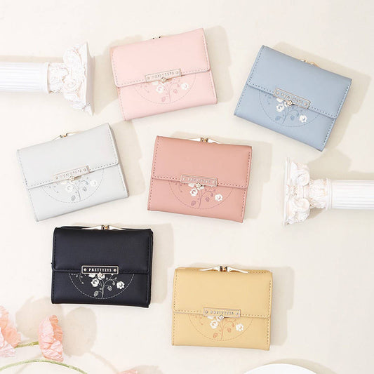 SHORT STUDENT COIN TRI-FOLD CLIP BAG_CWAB2329