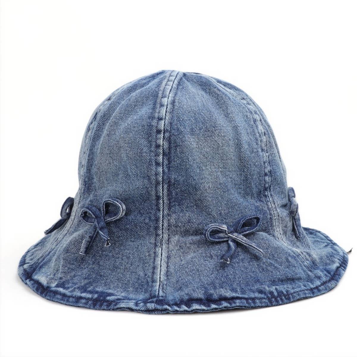 FRESH BOW RETRO WASHED BUCKET HAT_CWAH1547